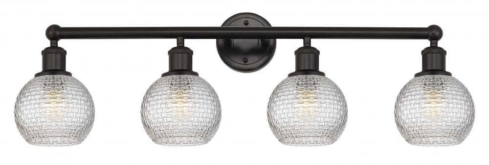 Athens - 4 Light - 33 inch - Oil Rubbed Bronze - Bath Vanity Light