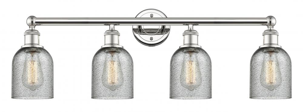 Caledonia - 4 Light - 32 inch - Polished Nickel - Bath Vanity Light