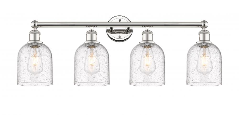 Bella - 4 Light - 33 inch - Polished Nickel - Bath Vanity Light