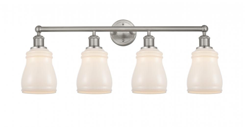 Ellery - 4 Light - 32 inch - Brushed Satin Nickel - Bath Vanity Light