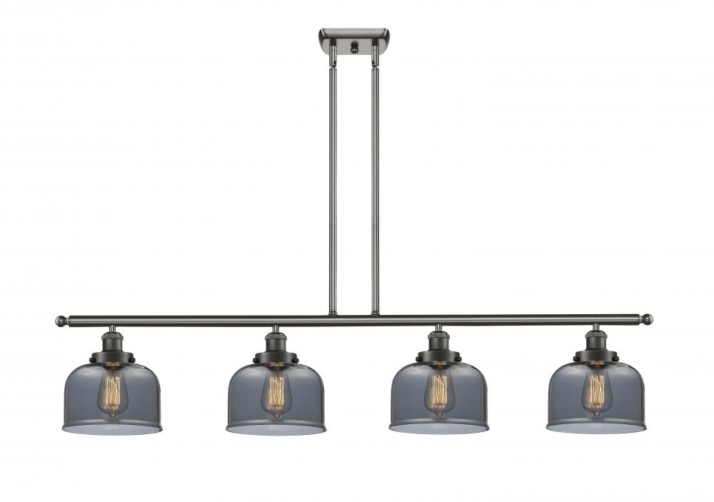 Bell - 4 Light - 48 inch - Oil Rubbed Bronze - Stem Hung - Island Light