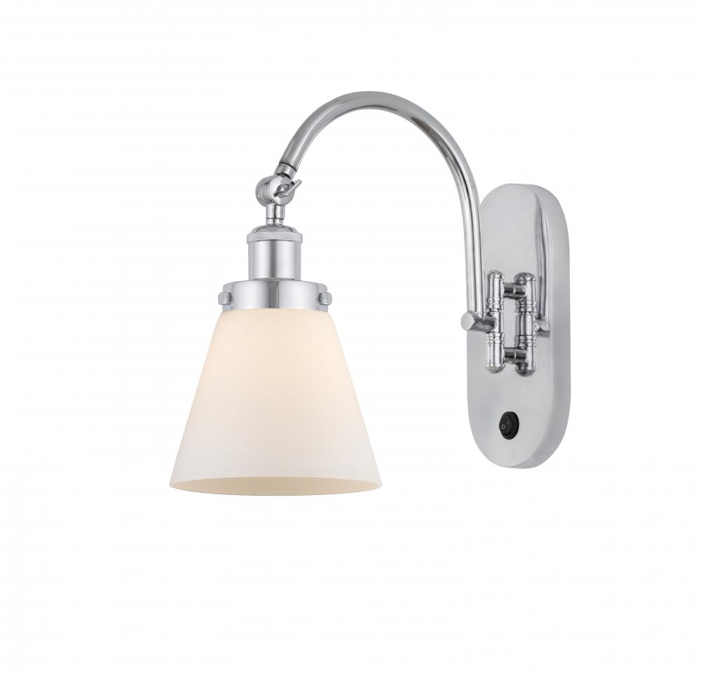 Cone - 1 Light - 6 inch - Polished Chrome - Sconce