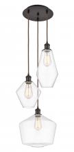 Innovations Lighting 113B-3P-OB-G652-MU - Cindyrella 3 Light 14 inch Multi-Pendant