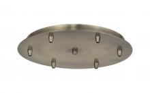 Innovations Lighting 116-AB - 6 Light Round Multi Port Canopy