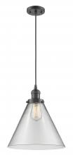 Innovations Lighting 201C-OB-G42-L - Cone - 1 Light - 12 inch - Oil Rubbed Bronze - Cord hung - Mini Pendant