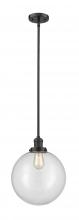 Innovations Lighting 201S-OB-G202-12 - Beacon - 1 Light - 12 inch - Oil Rubbed Bronze - Stem Hung - Mini Pendant