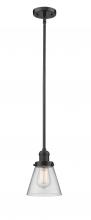 Innovations Lighting 201S-OB-G62 - Cone - 1 Light - 6 inch - Oil Rubbed Bronze - Stem Hung - Mini Pendant