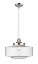 Innovations Lighting 201S-PN-G694-16 - Bridgeton - 1 Light - 12 inch - Polished Nickel - Stem Hung - Mini Pendant