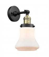 Innovations Lighting 203-BAB-G191-LED - Bellmont - 1 Light - 7 inch - Black Antique Brass - Sconce