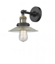 Innovations Lighting 203-BAB-G2-LED - Halophane - 1 Light - 9 inch - Black Antique Brass - Sconce