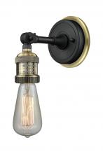 Innovations Lighting 203BP-BABAB - Bare Bulb - 1 Light - 6 inch - Black Antique Brass - Sconce