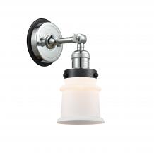 Innovations Lighting 203PC-BPBK-HRBK-G181S - Canton - 1 Light - 5 inch - Polished Chrome - Sconce