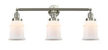 Innovations Lighting 205-SN-G181-LED - Canton - 3 Light - 30 inch - Brushed Satin Nickel - Bath Vanity Light