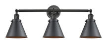 Innovations Lighting 205BP-BK-M13-BK - Appalachian - 3 Light - 32 inch - Matte Black - Bath Vanity Light