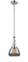 Innovations Lighting 206-PC-G173 - Fulton - 1 Light - 7 inch - Polished Chrome - Stem Hung - Mini Pendant