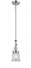 Innovations Lighting 206-PC-G182S-LED - Canton - 1 Light - 5 inch - Polished Chrome - Stem Hung - Mini Pendant