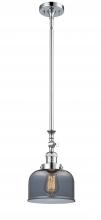 Innovations Lighting 206-PC-G73 - Bell - 1 Light - 8 inch - Polished Chrome - Stem Hung - Mini Pendant