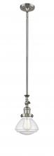 Innovations Lighting 206-SN-G324 - Olean - 1 Light - 7 inch - Brushed Satin Nickel - Stem Hung - Mini Pendant