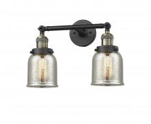 Innovations Lighting 208-BAB-G58-LED - Bell - 2 Light - 15 inch - Black Antique Brass - Bath Vanity Light