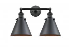 Innovations Lighting 208-BK-M13-BK-LED - Appalachian - 2 Light - 18 inch - Matte Black - Bath Vanity Light