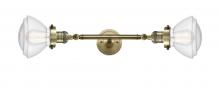 Innovations Lighting 208L-AB-G324 - Olean - 2 Light - 7 inch - Antique Brass - Bath Vanity Light