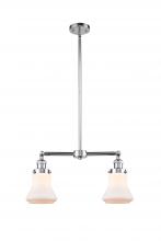 Innovations Lighting 209-PC-G191 - Bellmont - 2 Light - 21 inch - Polished Chrome - Stem Hung - Island Light