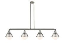 Innovations Lighting 214-SN-HFS-61-SN - Hampden - 4 Light - 52 inch - Brushed Satin Nickel - Stem Hung - Island Light