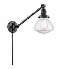 Innovations Lighting 237-BK-G324 - Olean - 1 Light - 9 inch - Matte Black - Swing Arm