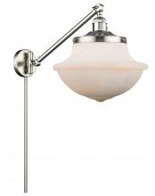 Innovations Lighting 237-SN-G541 - Oxford - 1 Light - 12 inch - Brushed Satin Nickel - Swing Arm