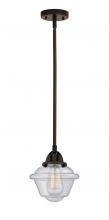 Innovations Lighting 288-1S-OB-G534-LED - Oxford - 1 Light - 8 inch - Oil Rubbed Bronze - Cord hung - Mini Pendant