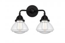 Innovations Lighting 288-2W-BK-G322 - Olean - 2 Light - 15 inch - Matte Black - Bath Vanity Light