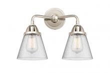 Innovations Lighting 288-2W-PN-G64-LED - Cone - 2 Light - 14 inch - Polished Nickel - Bath Vanity Light