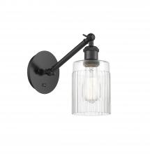 Innovations Lighting 317-1W-BK-G342 - Hadley - 1 Light - 5 inch - Matte Black - Sconce