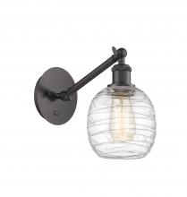 Innovations Lighting 317-1W-OB-G1013 - Belfast - 1 Light - 6 inch - Oil Rubbed Bronze - Sconce