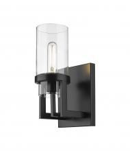 Innovations Lighting 426-1W-BK-G426-8CL - Utopia - 1 Light - 5 inch - Matte Black - Sconce