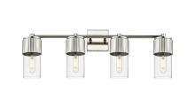 Innovations Lighting 428-4W-PN-G428-7SDY - Bolivar - 4 Light - 31 inch - Polished Nickel - Bath Vanity Light