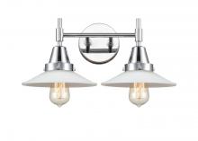 Innovations Lighting 447-2W-PC-G1 - Halophane - 2 Light - 18 inch - Polished Chrome - Bath Vanity Light