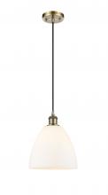 Innovations Lighting 516-1P-AB-GBD-91 - Bristol - 1 Light - 9 inch - Antique Brass - Cord hung - Mini Pendant