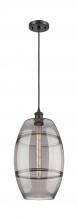 Innovations Lighting 516-1P-BK-G557-10SM - Vaz - 1 Light - 10 inch - Matte Black - Cord hung - Mini Pendant