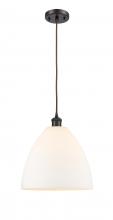 Innovations Lighting 516-1P-OB-GBD-121 - Bristol - 1 Light - 12 inch - Oil Rubbed Bronze - Cord hung - Mini Pendant