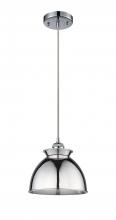 Innovations Lighting 516-1P-PC-M14-PC - Adirondack - 1 Light - 8 inch - Polished Chrome - Cord hung - Mini Pendant