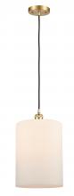 Innovations Lighting 516-1P-SG-G111-L-LED - Cobbleskill - 1 Light - 9 inch - Satin Gold - Cord hung - Mini Pendant