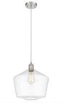 Innovations Lighting 516-1P-SN-G652-12-LED - Cindyrella - 1 Light - 12 inch - Brushed Satin Nickel - Cord hung - Mini Pendant