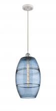 Innovations Lighting 516-1P-WPC-G557-10BL - Vaz - 1 Light - 10 inch - White Polished Chrome - Cord hung - Mini Pendant