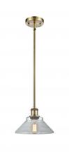  516-1S-AB-G132 - Orwell - 1 Light - 8 inch - Antique Brass - Mini Pendant