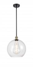 Innovations Lighting 516-1S-BAB-G122-12 - Athens - 1 Light - 12 inch - Black Antique Brass - Mini Pendant