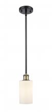 Innovations Lighting 516-1S-BAB-G801 - Clymer - 1 Light - 4 inch - Black Antique Brass - Mini Pendant