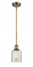 Innovations Lighting 516-1S-BB-G259-LED - Caledonia - 1 Light - 5 inch - Brushed Brass - Mini Pendant