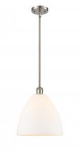 Innovations Lighting 516-1S-SN-GBD-121 - Bristol - 1 Light - 12 inch - Brushed Satin Nickel - Mini Pendant