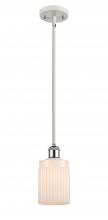 Innovations Lighting 516-1S-WPC-G341 - Hadley - 1 Light - 5 inch - White Polished Chrome - Mini Pendant